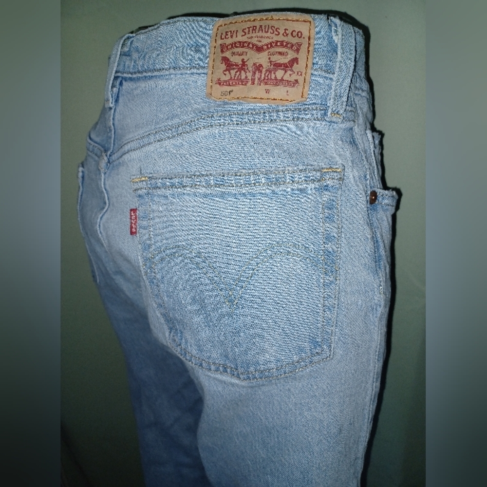Levi's Light Blue Straight Men Jeans